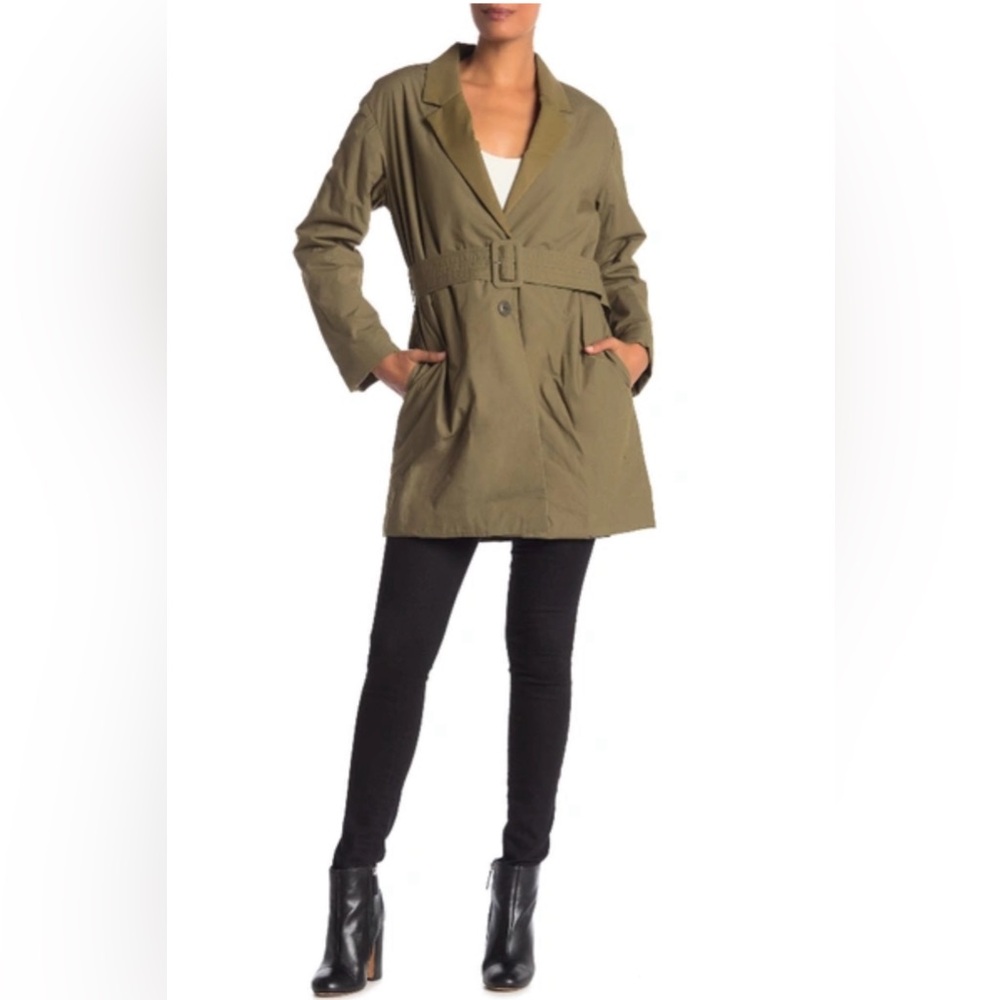 RAG & BONE
Ingrid Short Trench Coat In Dustyolve